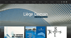 Desktop Screenshot of liegedemain.be